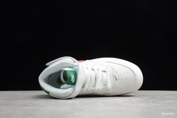 Green Force 1 314193-100 Nike Mid Air Orange Kids 07 White 1028